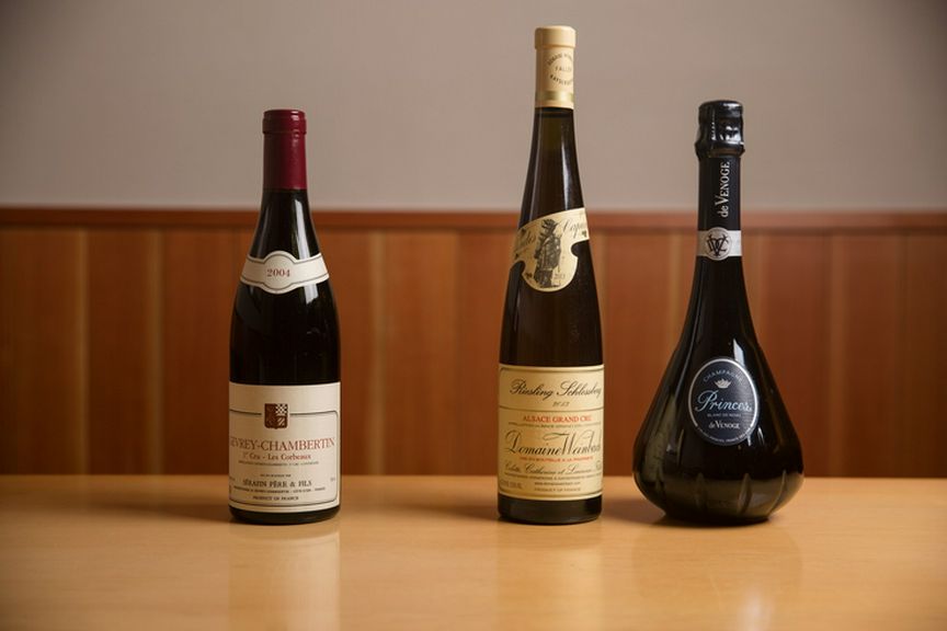 日本料理にも寄り添う店主好みのワインをセレクト