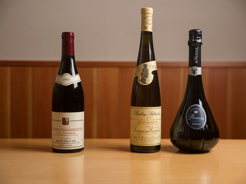 日本料理にも寄り添う店主好みのワインをセレクト