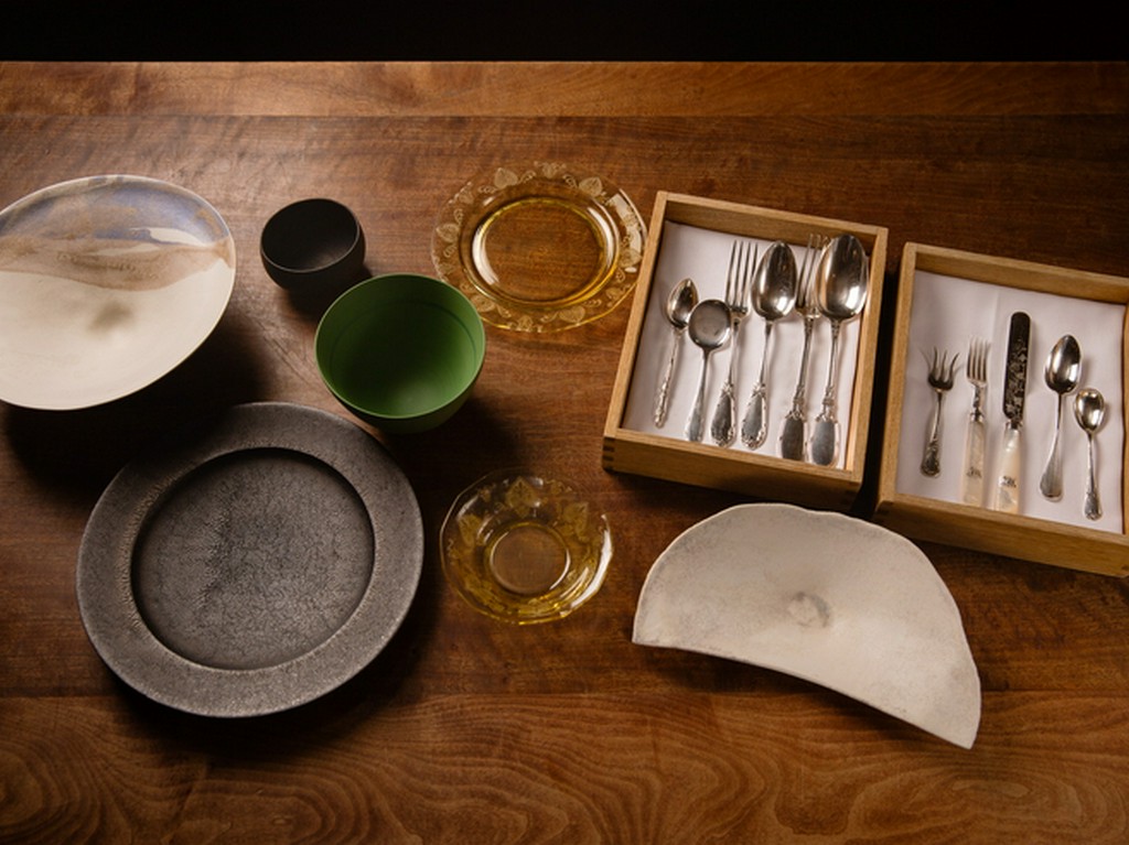 見て、触れて、惚れ込んだ日本の作家作品を買い付ける食器類