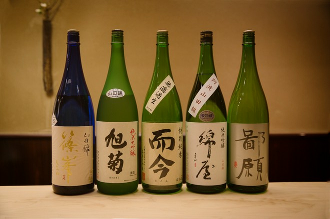 日本酒にこだわっている