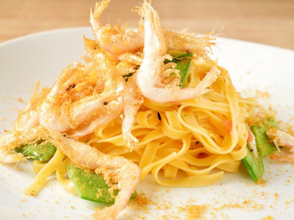 その時季に最もおいしい食材を組み合わせてつくられる『本日の旬のパスタ』