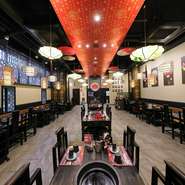 シビれたい！急な集まりにもオススメ◎【テーブル・片側ソファー席（4名様×7卓）】