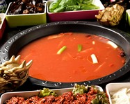 トマトスープ鍋