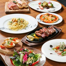 シェフが自信を持ってお勧めするイタリアンの定番コース。歓送迎会にもおすすめのコースです。