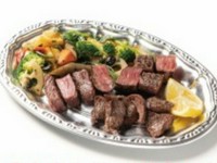 大和牛熟成ランプ・熟成肩ロース・厚切り牛タンの盛り合わせ
※写真は2人前