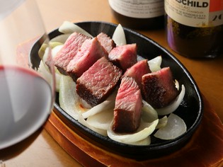 甘みと旨味を楽しむ『宮崎牛極上ものステーキ　イチボ　約130g』