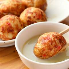 外はカリッ、中はふわとろな食感の『つくねや特製つくね』