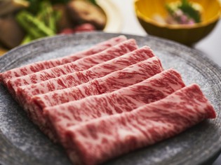 上州和牛や、月ごとに変更される季節の食材