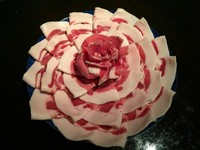 猪肉による華やかな逸品『猪鍋』