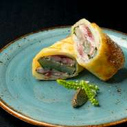 秋刀魚のジャガイモ包み焼き