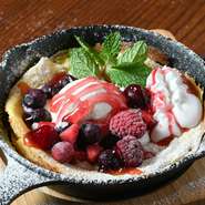 甘さを控えたドイツ風パンケーキ『クランチダッチベイビー』