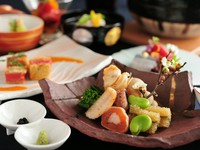 料理長イチオシコース！旬の味をじっくりご堪能いただけます。