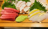 本日のオススメの鮮魚三点盛