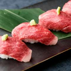 氷見牛炙り握り寿司　