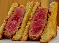 厳選和牛ヒレのブリオッシュサンド