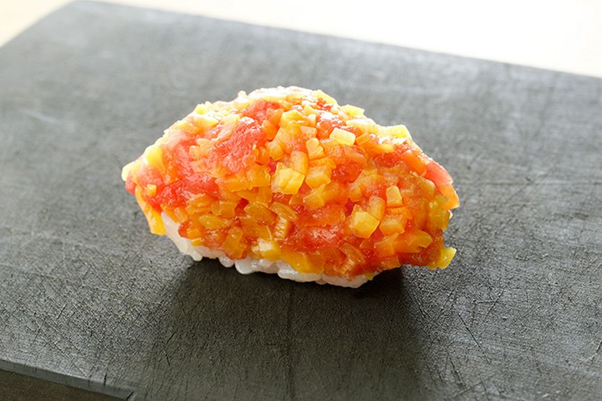 とろたくの握り『おはぎ』