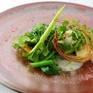 シェフ厳選の食材で贈るスペシャルなコース
※写真はイメージです