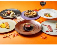 視角と味覚で季節を表現する当店人気のおまかせコース ※写真はイメージです