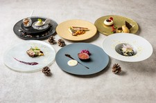 旬の食材をふんだんに使用した視角と味覚で季節を表現する当店人気のおまかせコー※写真はイメージです