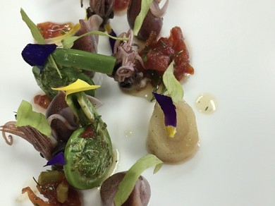 ホタルイカのサラダ