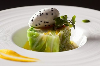 ミッシェル・トラマ氏にリスペクトを込めて『県産野菜のプレス』