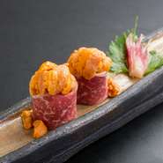 馬肉料理をはじめ、そば・みそ・山菜・虫料理といった長野の郷土料理、地酒、長野ワイン、長野食材など、食を通じて長野をアピールしているのが特徴。スタッフも長野生まれ、長野育ちだそうです。