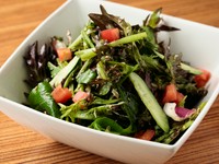 （色々な野菜を自家製塩にんにくダレで）