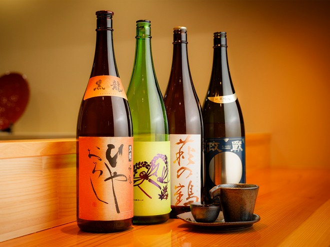 日本酒にこだわっている