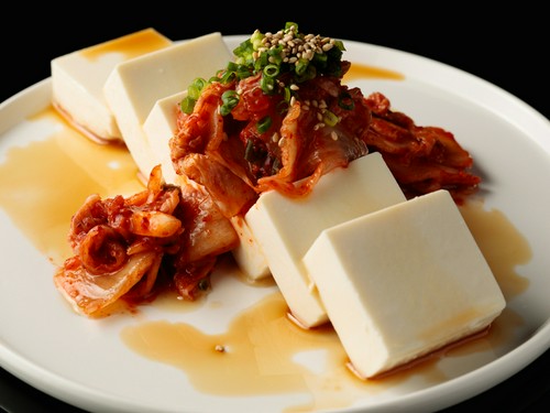 アツアツの鍋の間に挟みたいヒンヤリ食感『韓国風やっこ』