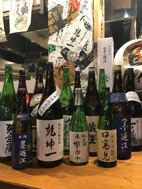 日本酒にこだわっている