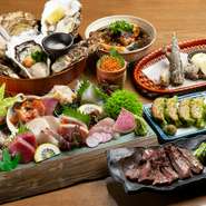 安定感抜群のコスパ最強プランが新しくなって登場！！
お得な飲み放題付！旬の味覚をお楽しみ下さい！