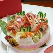■寿司ケーキ