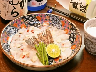 プリプリ食感と上品な甘み「福岡産トラフグ」