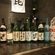 日本酒充実