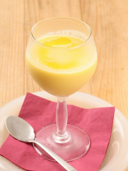 トウキビの甘みを堪能できる、濃厚な味わいの食べるスープ『冷製トウキビスープ』