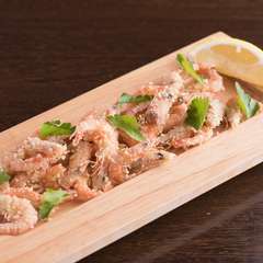 芝海老のセモリナ粉フリット