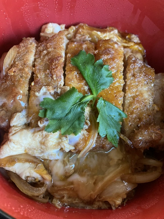 不定期であるカツ丼ランチ❤️