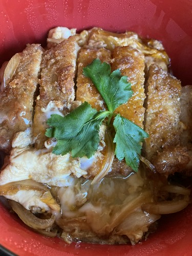 不定期であるカツ丼ランチ❤️