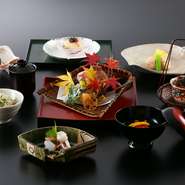 季節ごとに変わる日本料理の美しさ、美味しさが五感全てを魅了