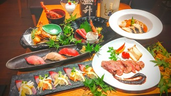 プレミアム飲み放題2時間付き！

時代に合わせた『個別盛り』仕立て！
安心・安全にてお楽しみ頂けます。