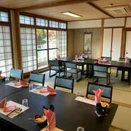 ご法要などでご使用いただける和室もございます。