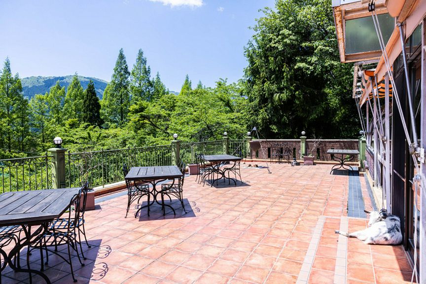 美しい景色とおいしい空気、おいしい料理がセットで楽しめる