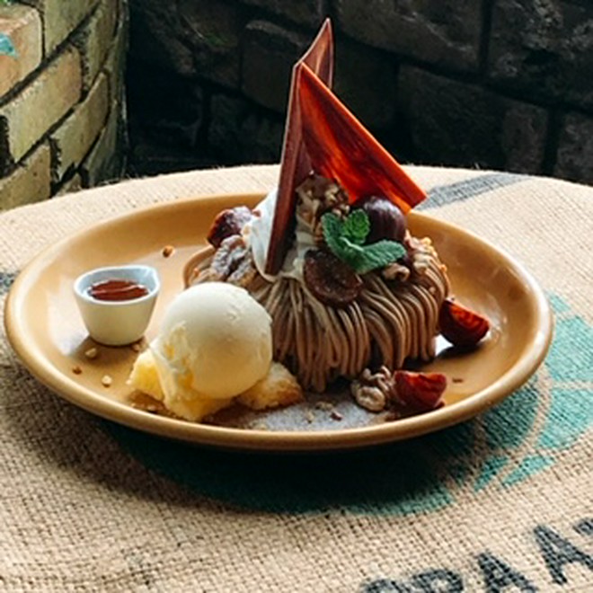 スイーツにこだわっている