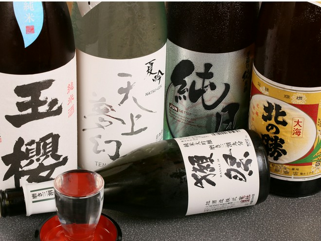 日本酒にこだわっている