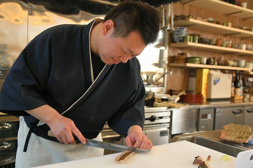 ミシュラン三ツ星日本料理店で研鑽を積んだ、確かな和食に舌鼓