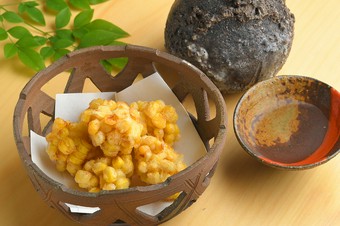 海と山、そして畑。津々浦々の食材を特製の天ぷらで。