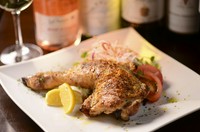 レモンソースでさっぱりと