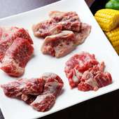 料理人が自信を持って提供する上質で希少な肉を堪能