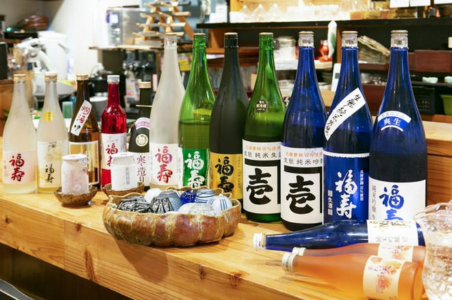 日本酒にこだわっている