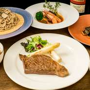 佐藤氏自らが選び抜いた「厳選食材」がズラリ。産地はしばらず、その時その時で“一番状態の良いもの”、“品質の高いもの”を仕入れるようにしているのだとか。どれを食べても納得の美味しさです。